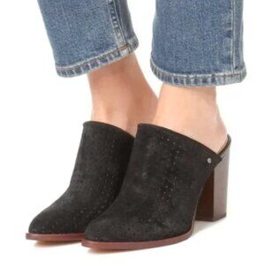 Sam Edelman Black Suede Bates